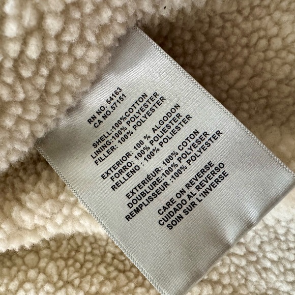 Levi’s Corduroy Sherpa Lined Men’s Trucker Jacket Tan Size Small Pre Owned - Picture 10 of 13